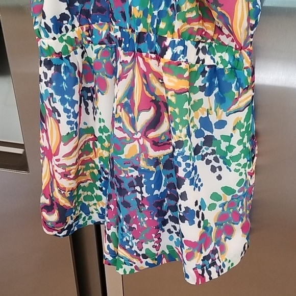 💕ADELYN RAE💕 Sleeveless Pattern Romper - Picture 7 of 8